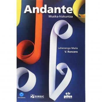 Andante Musika-Hizkuntza. Lehenengo Maila + Cd