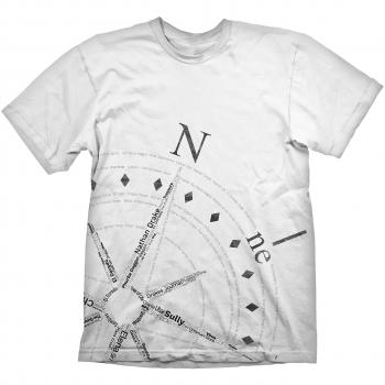 Camiseta Blanca Uncharted 4 A Thief's End Talla S
