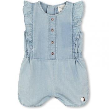 Mono de bebé niña ligth denim de algodón Carrement Beau