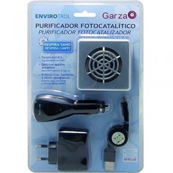 Envirotrol Anti-Virus Purificador Aire Anti-Virus, Acero, Gris