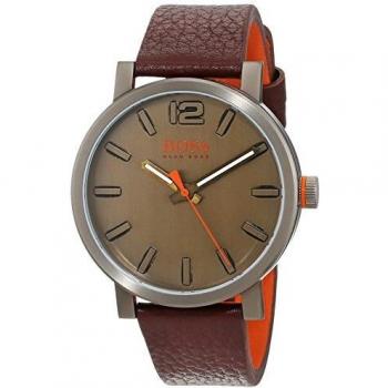 Hugo Boss Orange Mens Analogue Classic Quartz Watch with Leather Strap 1550036