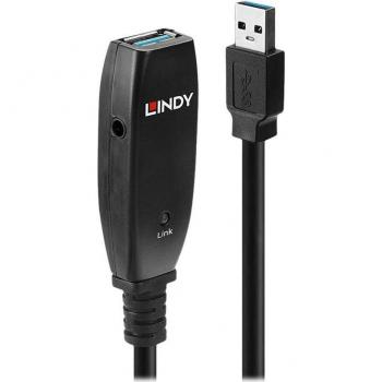 Lindy Cable Extensor Activo USB 3.0 Tipo A, 3m