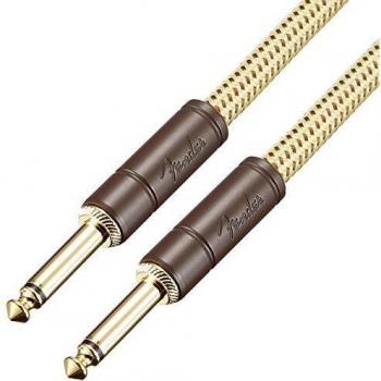 Fender Deluxe Tweed Instrument Cable 1.5m - Guitar Cable