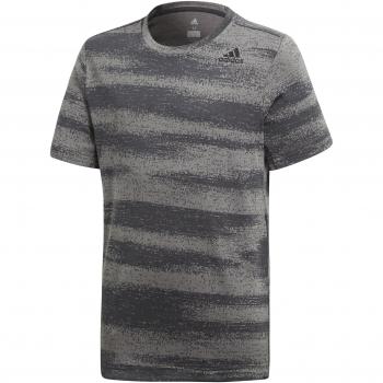 adidas Yb Gradient tee Camisa de Golf, Niños, Gris