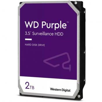 Western Digital Purple WD23PURZ 2TB 3.5 SATA Surveillance Internal Hard Drive with 5400RPM and 64MB Cache