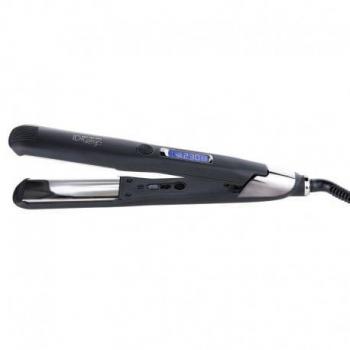 Italian Design Platinum Prime Style Premium Plancha de Pelo con Nano Ionic Technology, Pantalla LCD, Temperatura Ajustable 80º-230º y Placa Ancha de 32.9mm