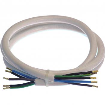 Cable de Conexión para Estufa AS Schwabe 70865 Blanco 1.50 m 5x1,5mm²