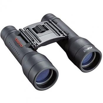 Tasco Essentials 12 x 32 mm All Purpose Binocular, ES12X32. BK-7 Roof Prism Binocular with Anti-reflection Coatings, Black