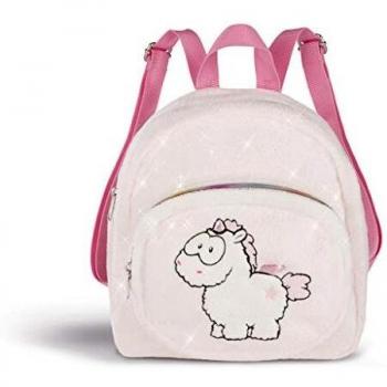 NICI Theodor & Friends 1/2019 Theofina Mochila, Color Blanco/Rosa