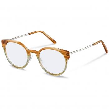 Armazones para Mujer Rodenstock R5330 A Marrones, Lentes Recetadas 51, Gafas Recetadas para Mujer