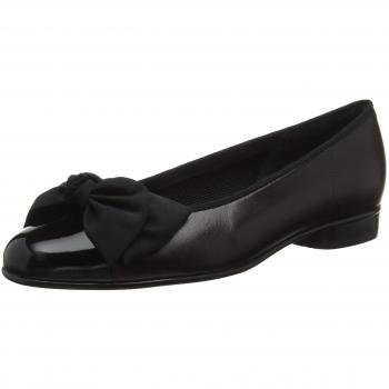 Bailarina Gabor Negra con Tacón Bloque para Dama - Talla 40,5