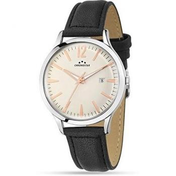 Chronostar Watches Men's Analogue Quartz Watch with PU Strap R3751256001