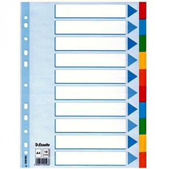 Esselte Staples - Separadores de cartón
