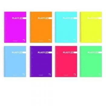 Cuaderno Pacsa Plastipac Multicolor Din A4 5 Piezas 80 Hojas