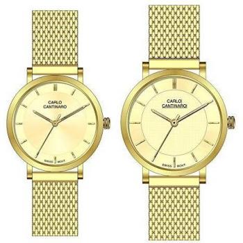 Carlo Cantinaro CC3001SM004 Partnerset Ladies Watch Mens Watch
