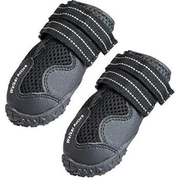 TRIXIE 2 Botas Protectoras Walker Active, Extra, XL, Negro, Perro