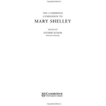 Cambridge Companion to Mary Shelley: Hardcover Literary Analysis Guide