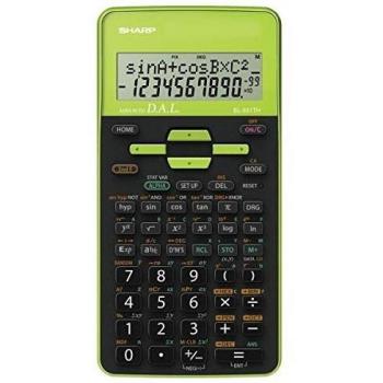 Calculadora Científica Sharp EL-531TH - 10 Dígitos, Verde, Doble Línea, Alimentación por Batería