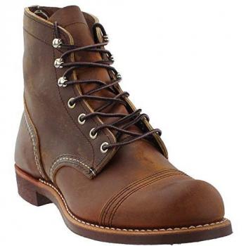 Red Wing 8085 Heritage Copper Rough & Tough Iron Ranger Men's 6 Lace-Up Boots, Size UK 8 / US 9