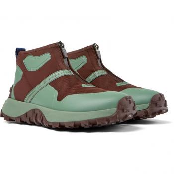 CAMPER Drift Trail VIBRAM - Sneakers for Women - Burgundy, Green, size 35, Cotton fabric