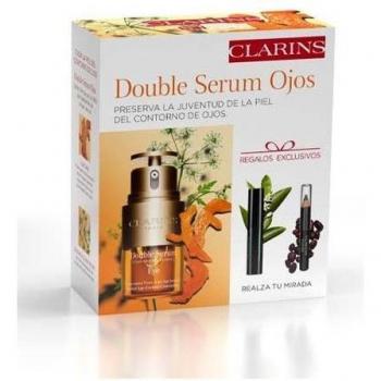 Clarins Double Serum Ojos Cofre 3 Piezas