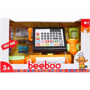 Caja Registradora de Cocina Beeboo con Pantalla Táctil y Sonido, Accesorios Incluidos, 34.8x14.5x19.7 cm, A partir de 3 Años