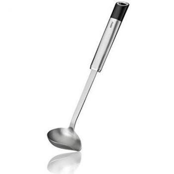 Cucharón para salsas Primeline de GEFU, acero inoxidable, 25 ml, ergonómico y apto para lavavajillas