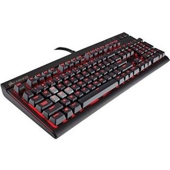 Corsair STRAFE - Teclado (USB, Juego, Alámbrico, USB, Windows 10 Education, Windows 10 Enterprise, Windows 10 Home, Windows 10 Pro, Windows 7 Enterprise, , Negro)