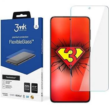 Protector de Pantalla Híbrido 3MK FlexibleGlass para Samsung Galaxy A51 - 7H, 0.3mm Transparente