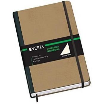 Dohe Vesta Nature - Cuaderno liso, A5