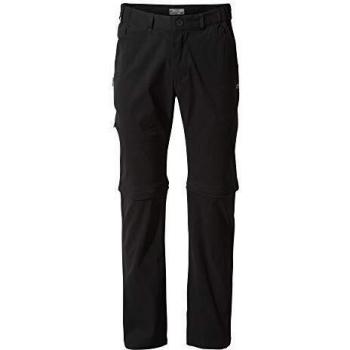 Craghoppers Kiwi Pro Conv TRS Pantalones, Negro, 32 para Hombre