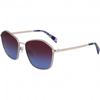 Liu Jo LJ157S 722 Women’s Geometric Gold Sunglasses Size 59