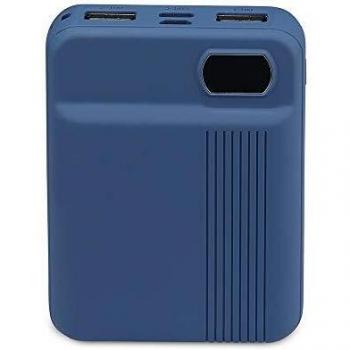 Power Bank Portátil 10000mAh con 2 Salidas USB 2,1A - V-TAC VT-3504 Azul