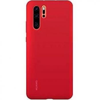 Huawei Fundas - Carcasa de silicona para Huawei P30 Pro, Color Rojo