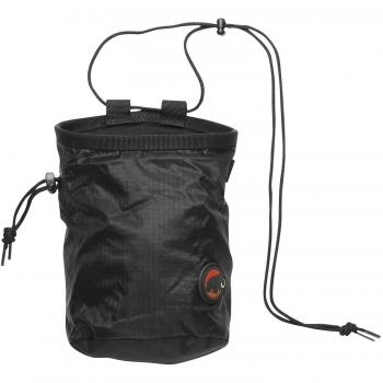 Mammut Tasche Basic Chalk - Bolsa de magnesio para escalada, color negro, talla 15 x 10 x 1 cm