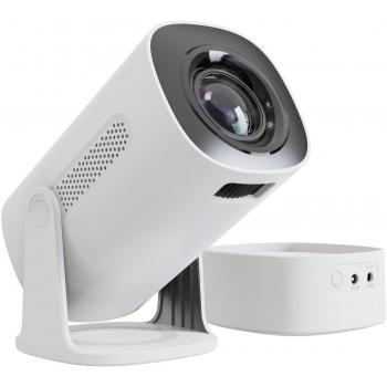 Proyector LED portátil Kiano Vision 4K con Bluetooth, Miracast y batería incluida