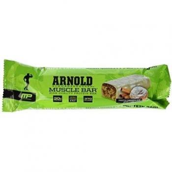 12 x Arnold Muscle Bar 90 g Bollo de canela glaseado
