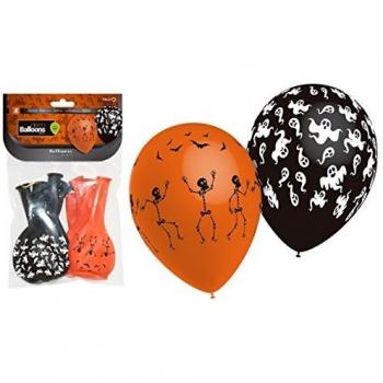 GLOBOS SOLAPA HALLOWEEN 95CM 8 UND