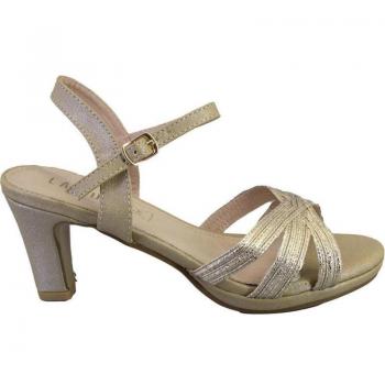 Sandalias de Mujer LA PUSH 50031 Oro