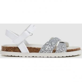 Sandalias de niña tipo Trek con detalles glitter de Pepe Jeans