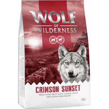 Wolf of Wilderness Crimson Sunset con cordero y cabra - 1 kg