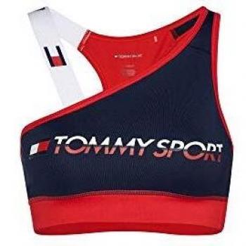 Tommy Hilfiger S10S100179 Reggiseno Sportivo Mujeres Azul L