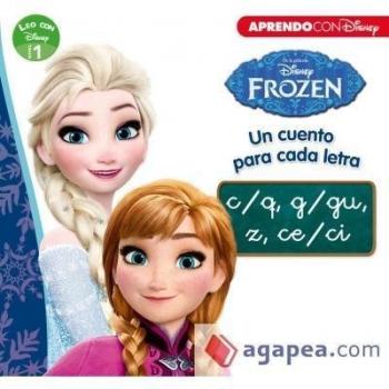 Frozen. Un cuento para cada letra c/q, g/gu, z, ce/ci - Aa Vv