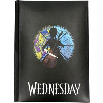 Cuaderno con luz Rosetón Miércoles Tocando el Chelo