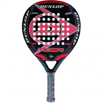 Dunlop Tiger - Pala de pádel, Color Rojo, 38 mm