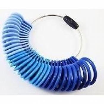 32pc dedo calibre A-Z + 6 anillo sizer tamaño medida Craft - todas las tallas disponibles
