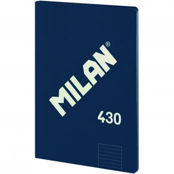 Milan 1918 - Libreta grapada A4 48h raya Azul