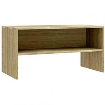 vidaXL Mueble de TV aglomerado Color Roble Sonoma 80x40x40 cm