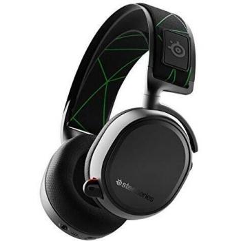 SteelSeries Arctis 9X Auriculares Gaming Inalámbricos Compatibles con Xbox Series X, Diadema Ajustable, Conexión Bluetooth y MicroUSB, Micrófono Retráctil, Color Negro