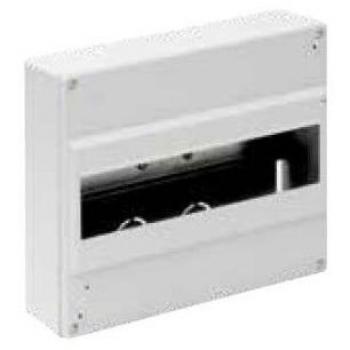 Solera 694G - Caja para distrib.De 240x192x68. Hasta 12 elementos.Tornillos precintables.Color gris.Superfil.